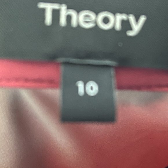 NWT Theory silk ruffle skirt size 10 - Picture 4 of 4